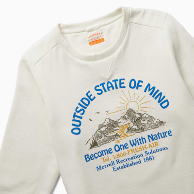 Women’s Outside State Of Mind Crew – Tops